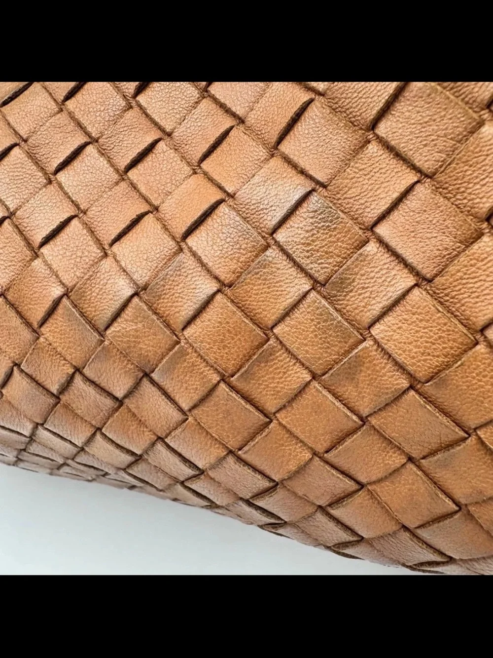 Bottega Veneta Tan Woven Intrecciato Leather Hobo